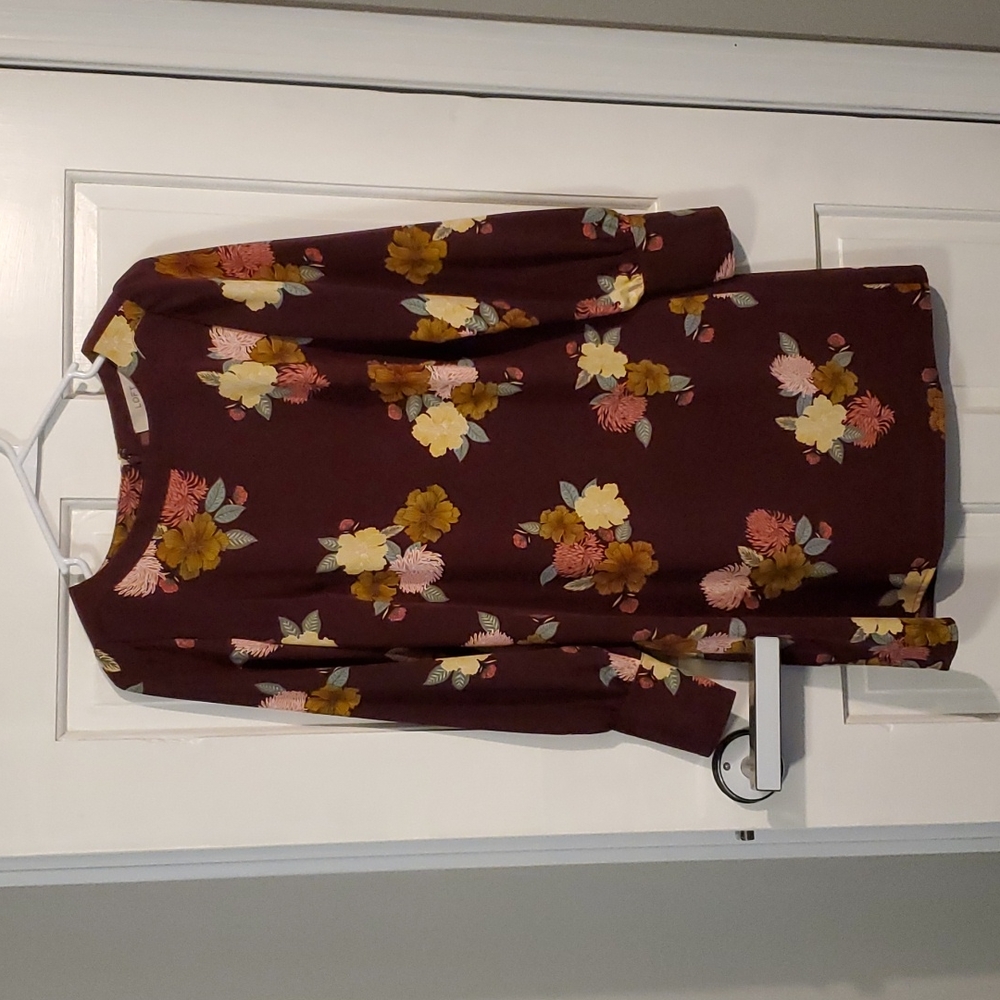 Loft Floral Dress size 2
